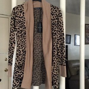 Moon Madison cardigan sweater new